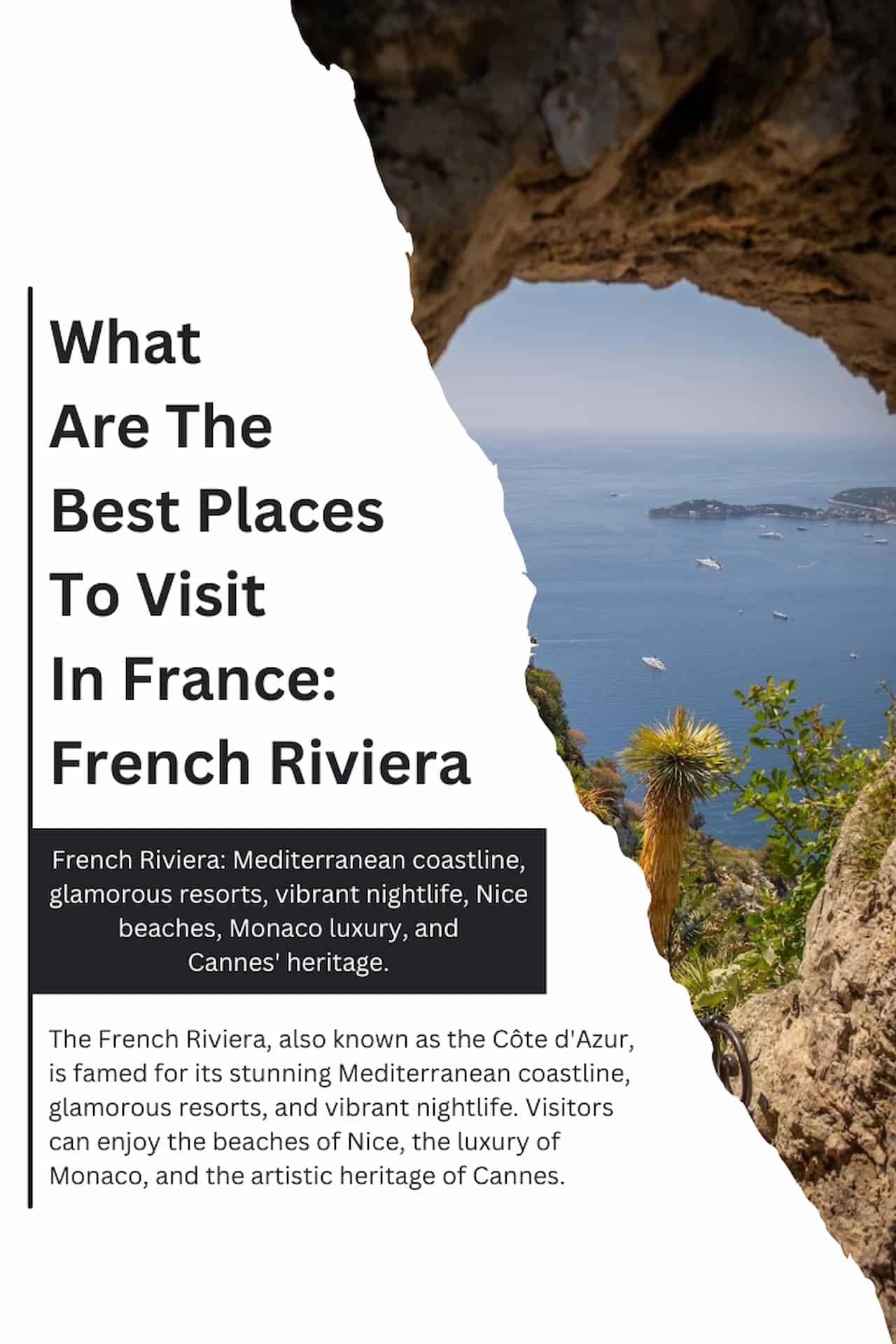 What Are The Best Places To Visit In France French Riviera