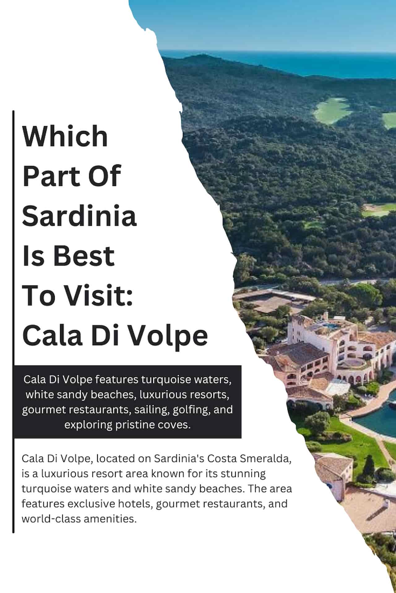 Which Part Of Sardinia Is Best To Visit Cala Di Volpe