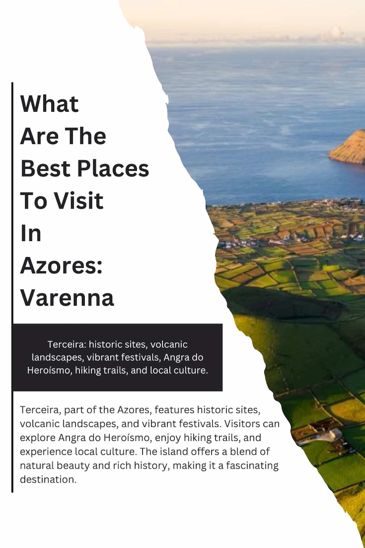 What Are The Best Places To Visit In Azores Terceira