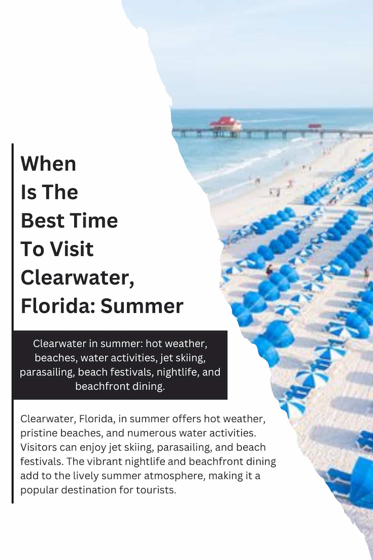 When Is The Best Time To Visit Clearwater Florida Summer