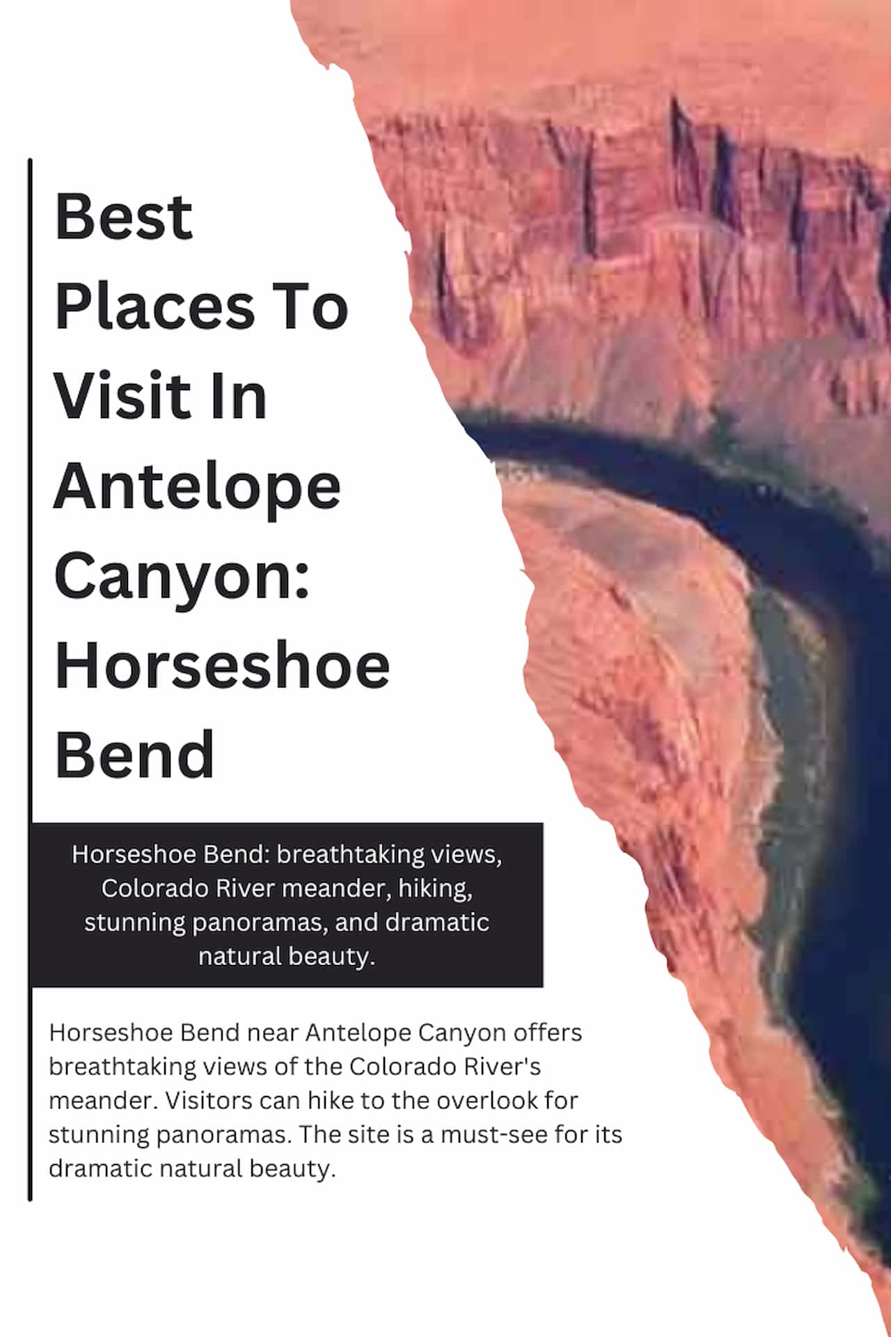 What Are The Best Places To Visit In Antelope Canyon Horseshoe Bend