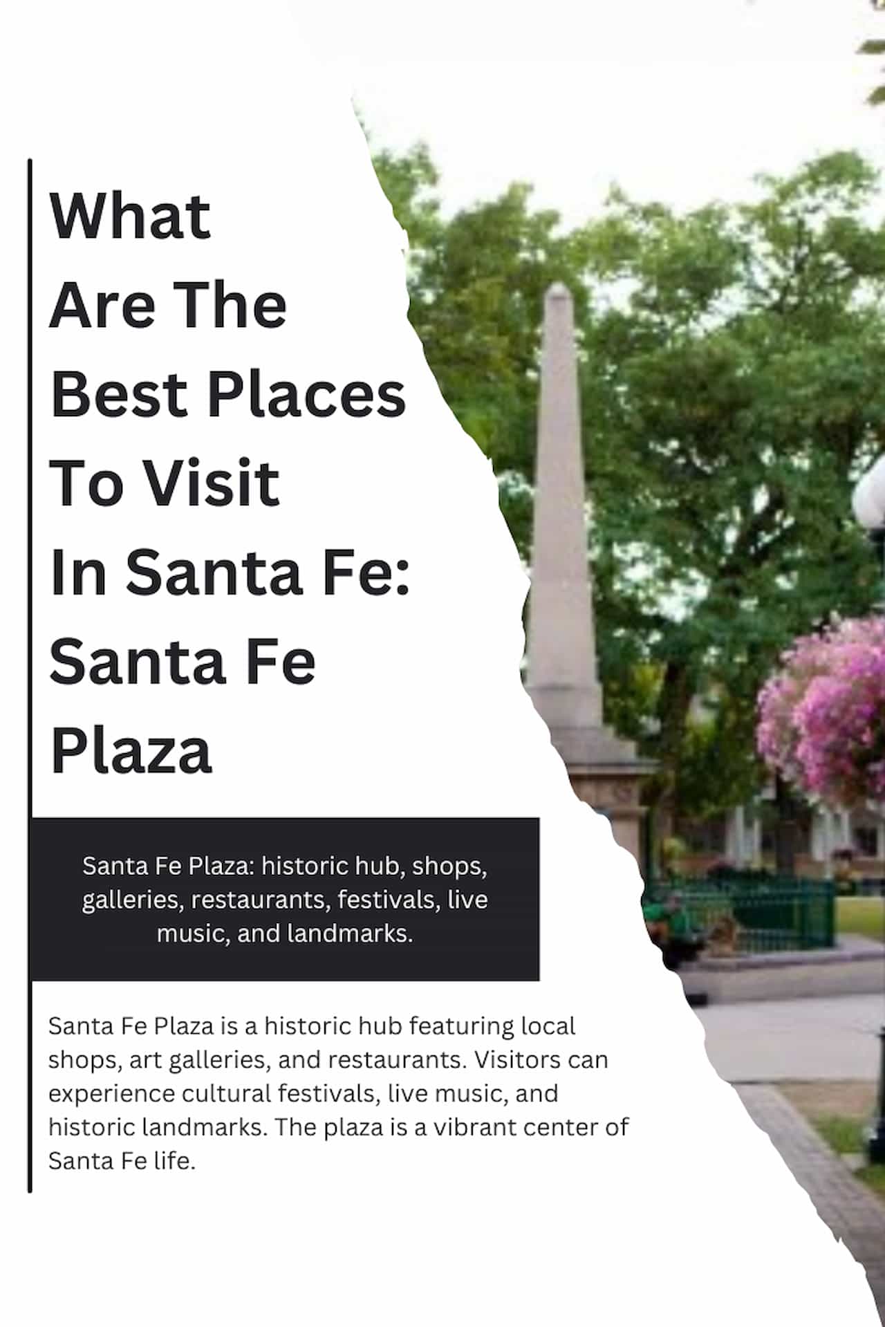 What Are The Best Places To Visit In Santa Fe Santa Fe Plaza