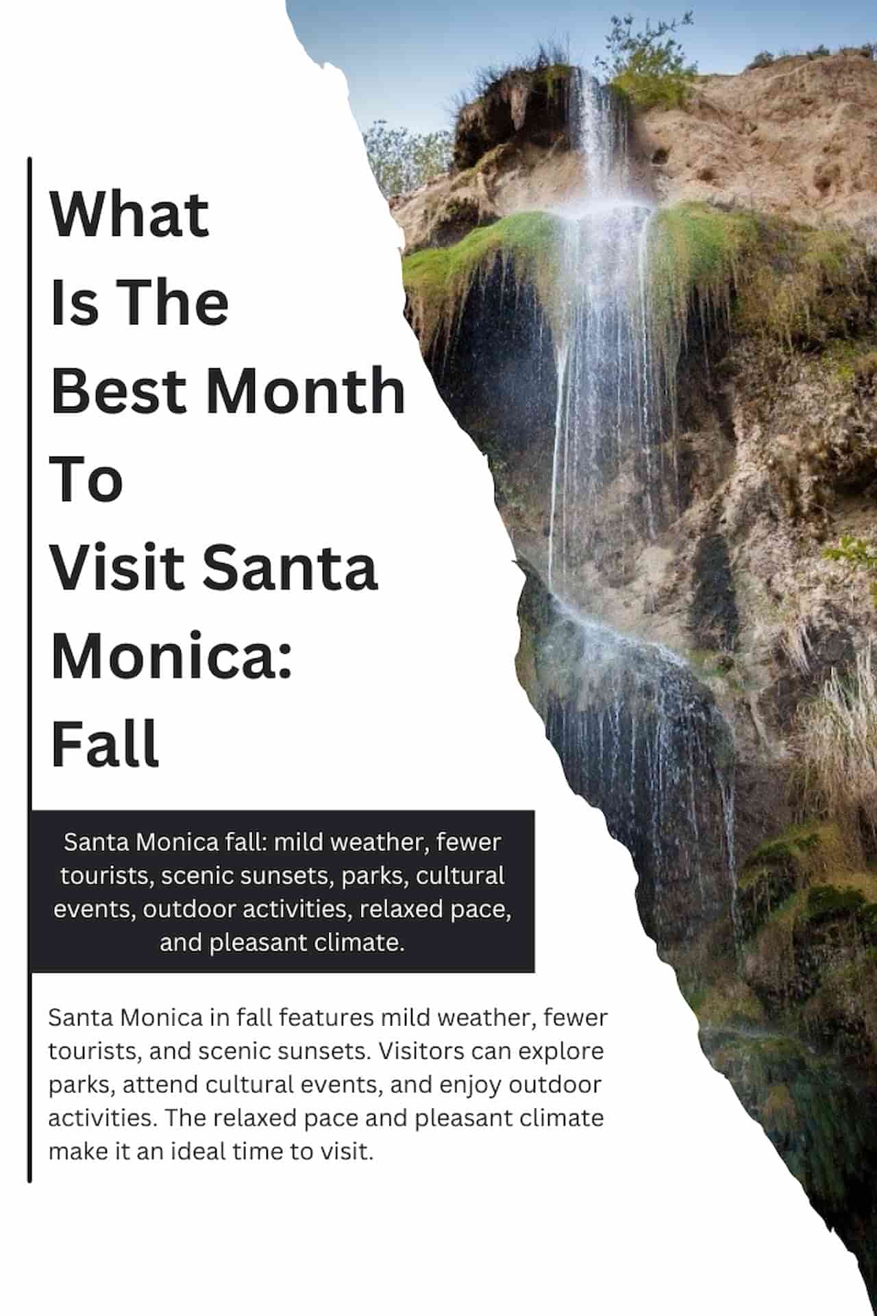 What Is The Best Month To Visit Santa Monica Fall