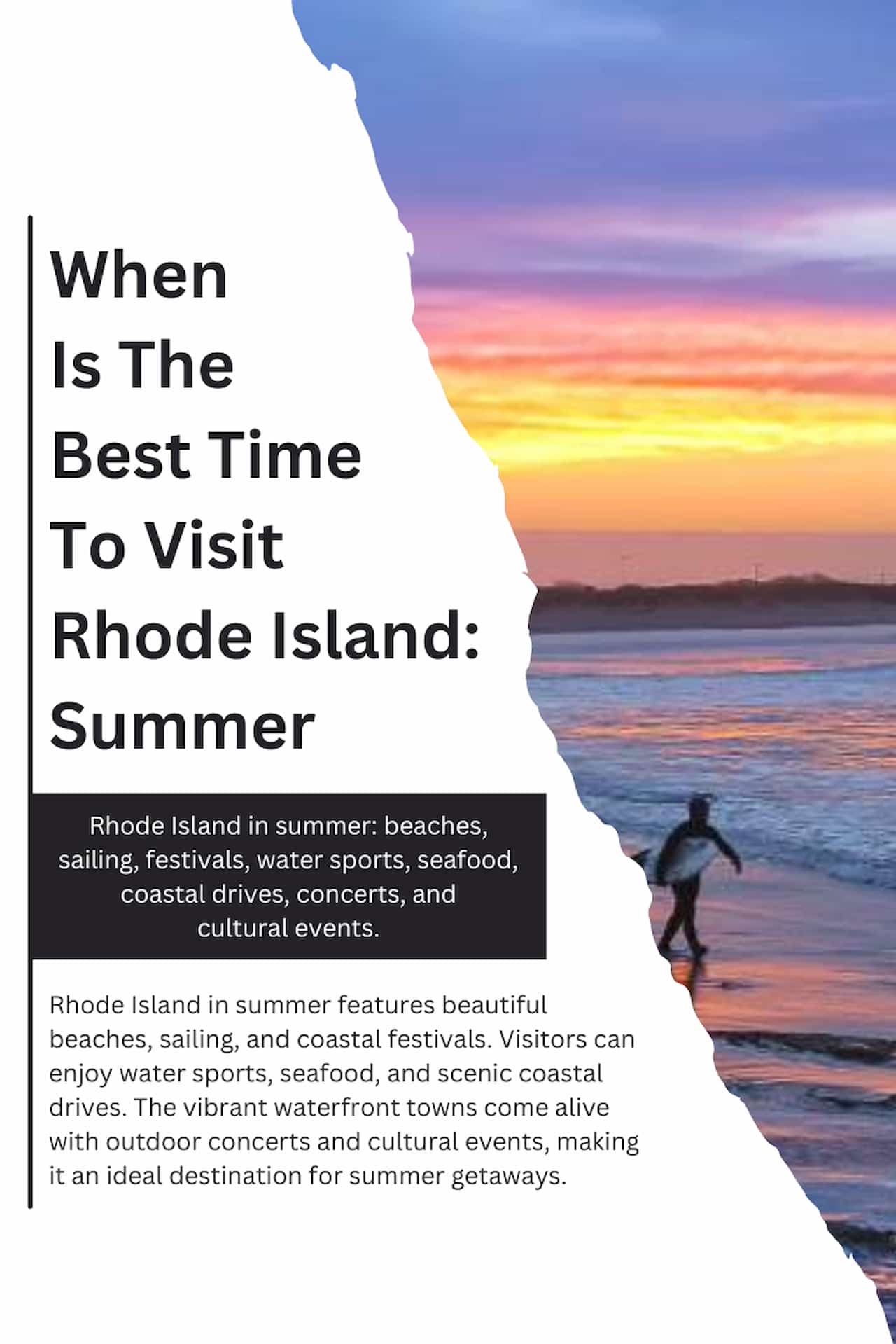 When Is The Best Time To Visit Rhode Island Spring