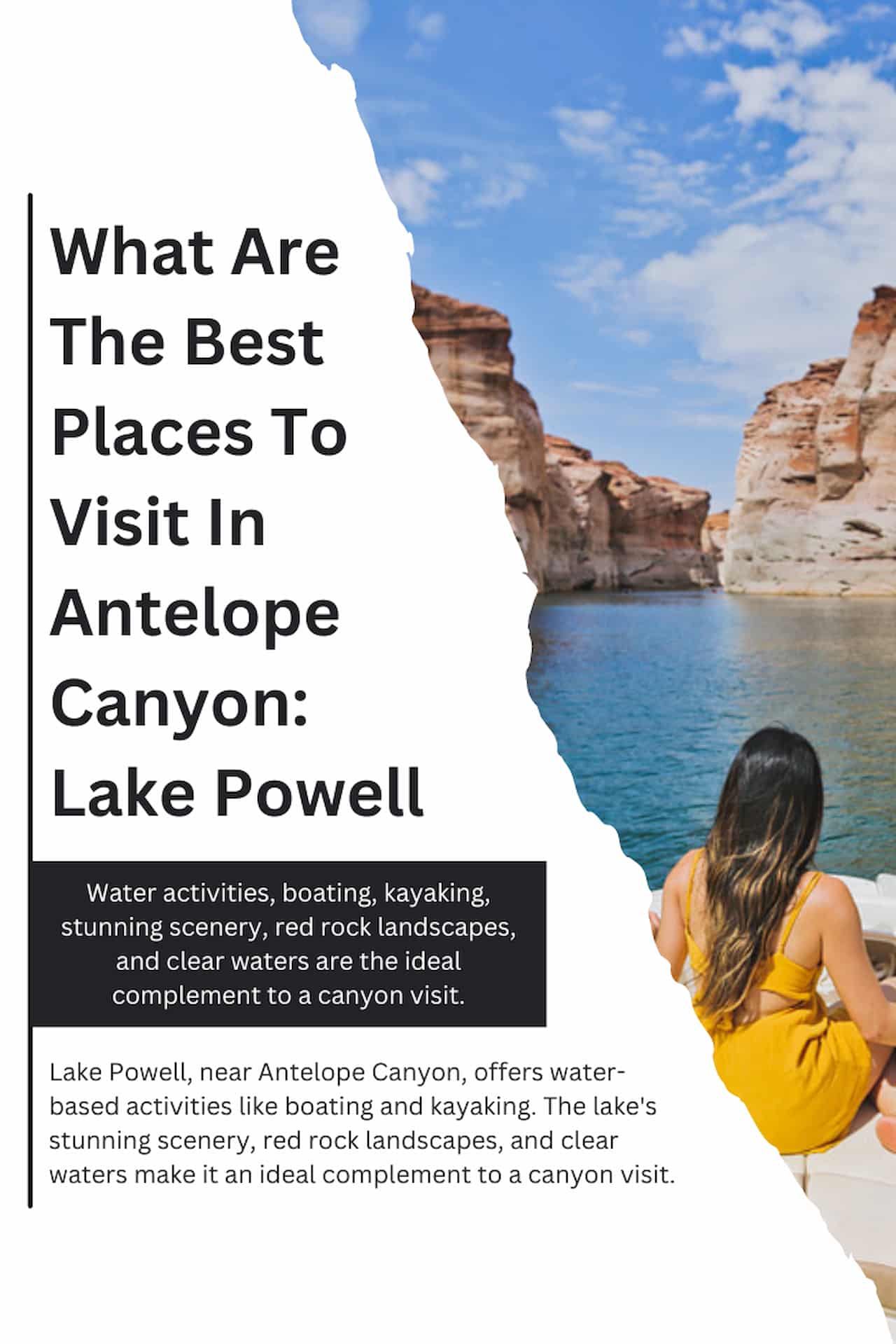 What Are The Best Places To Visit In Antelope Canyon Lake Powell