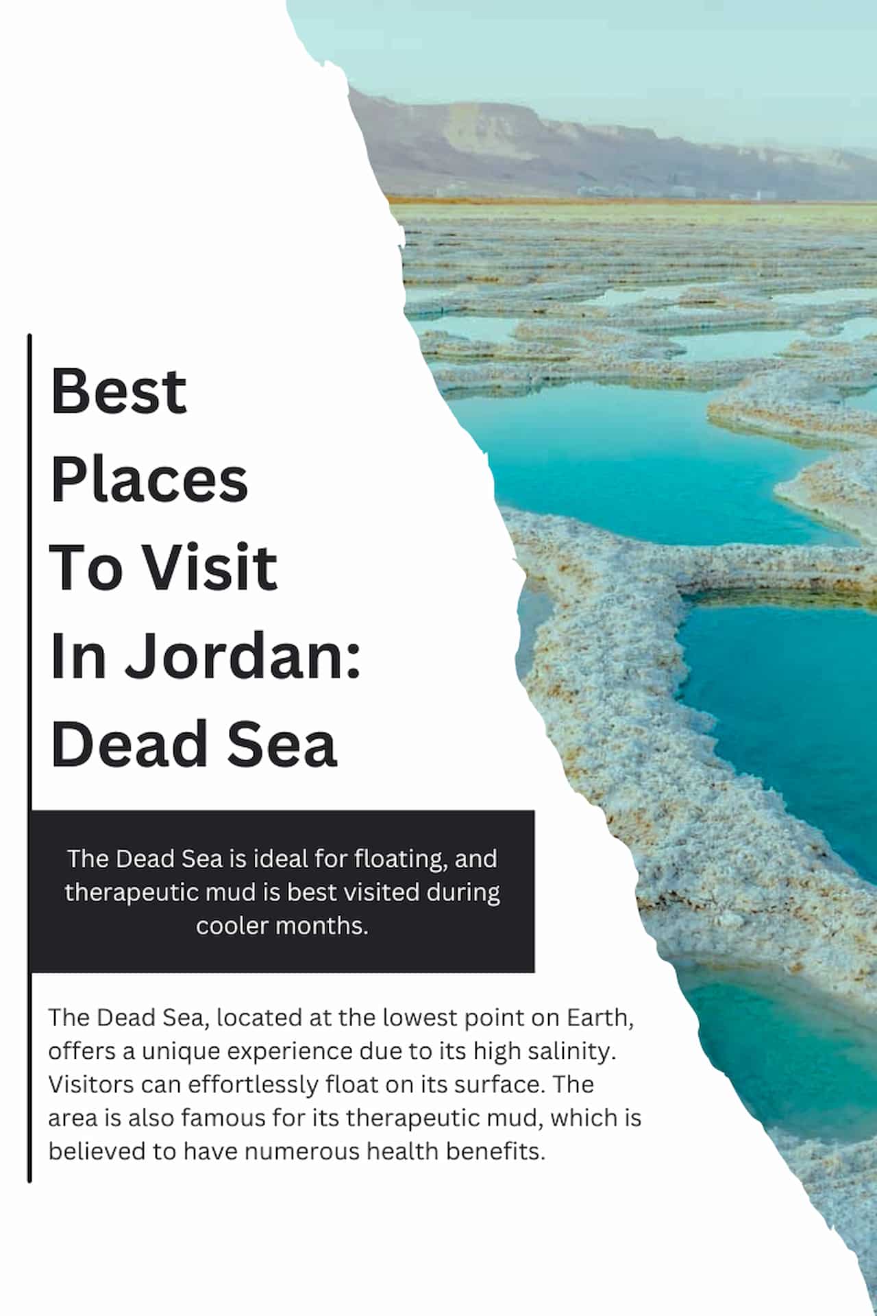 Best Places To Visit In Jordan Dead Sea