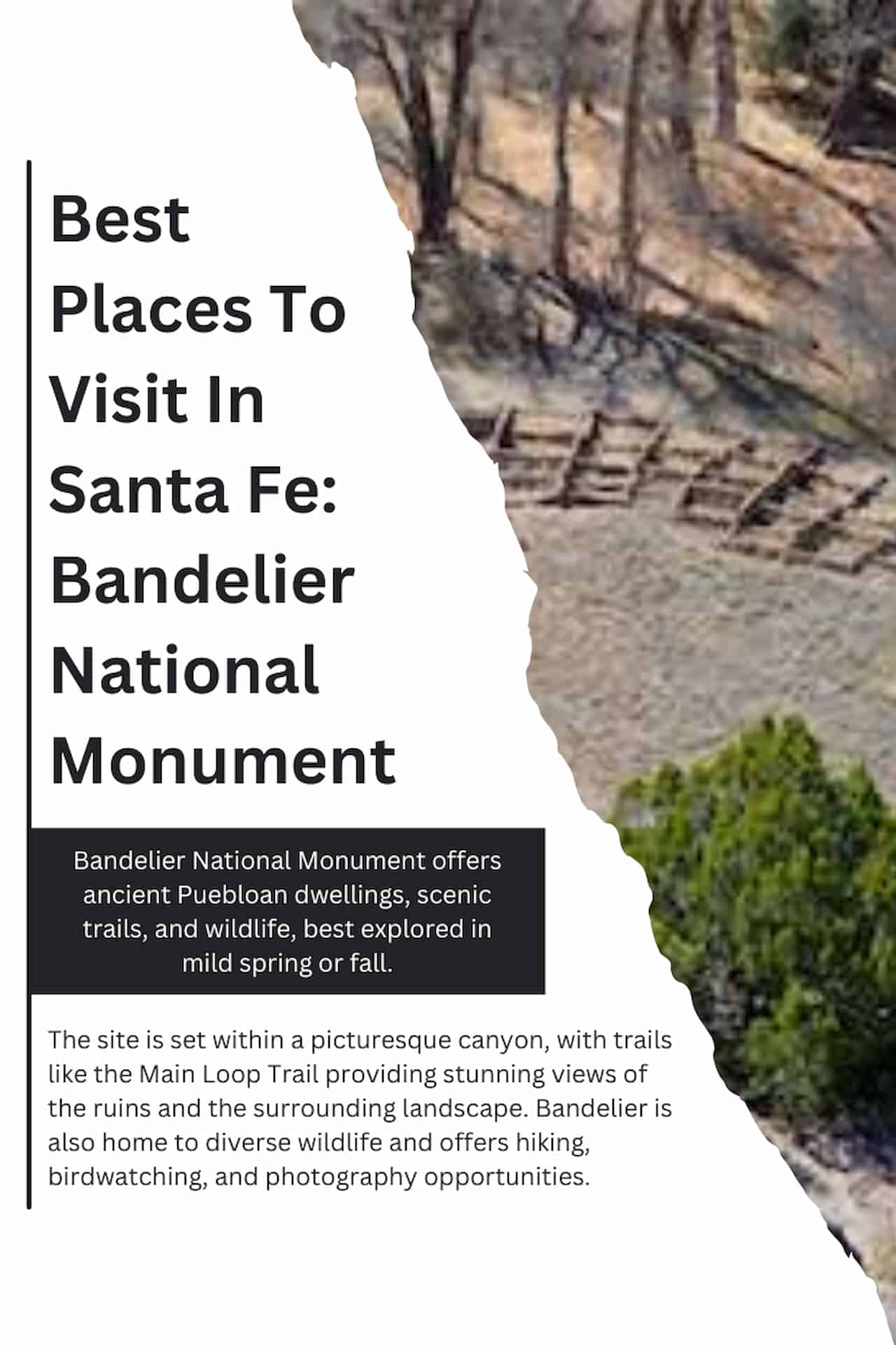 Best Places To Visit In Santa Fe Bandelier National Monument 2