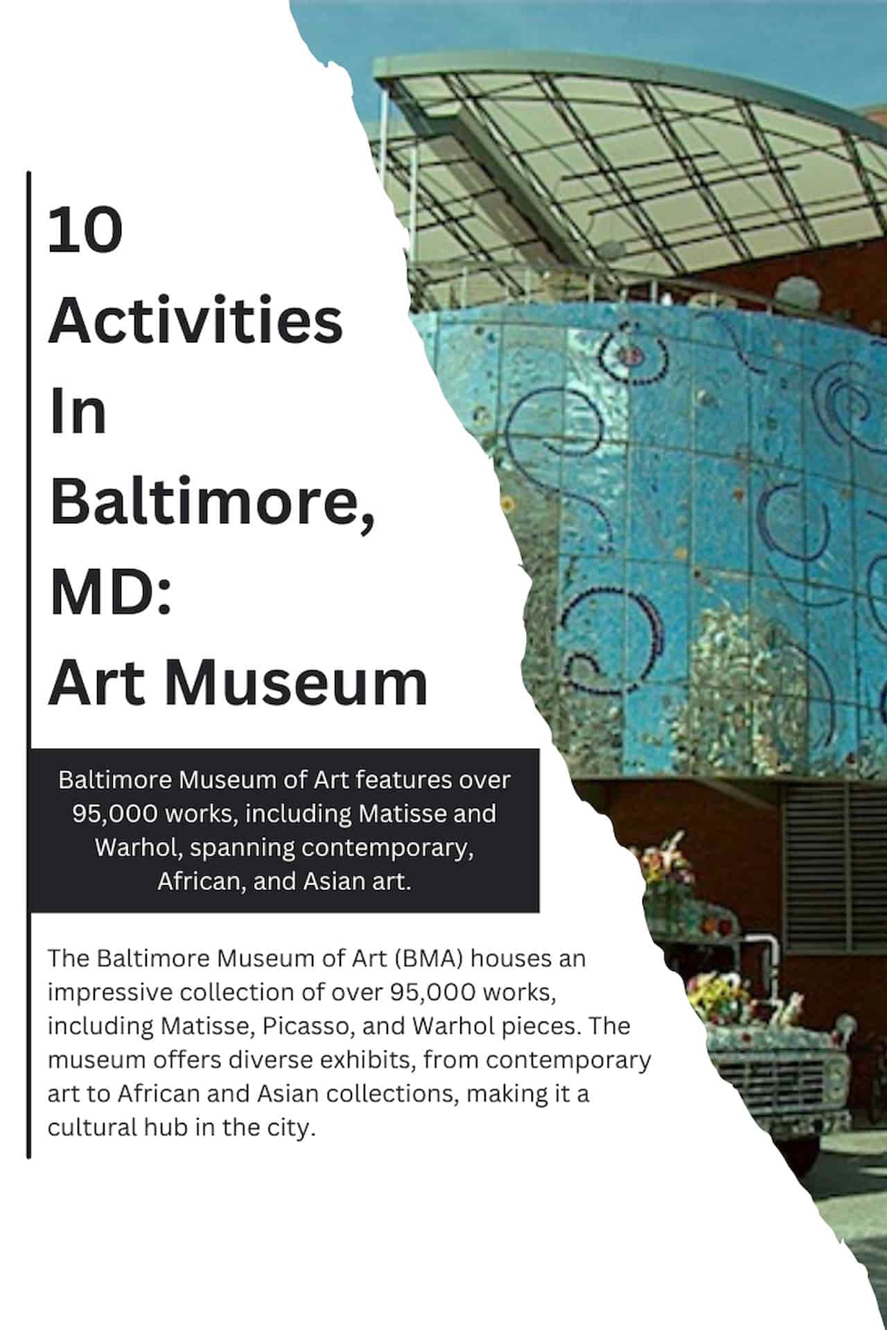 10 Activities In Baltimore MD Art Museum