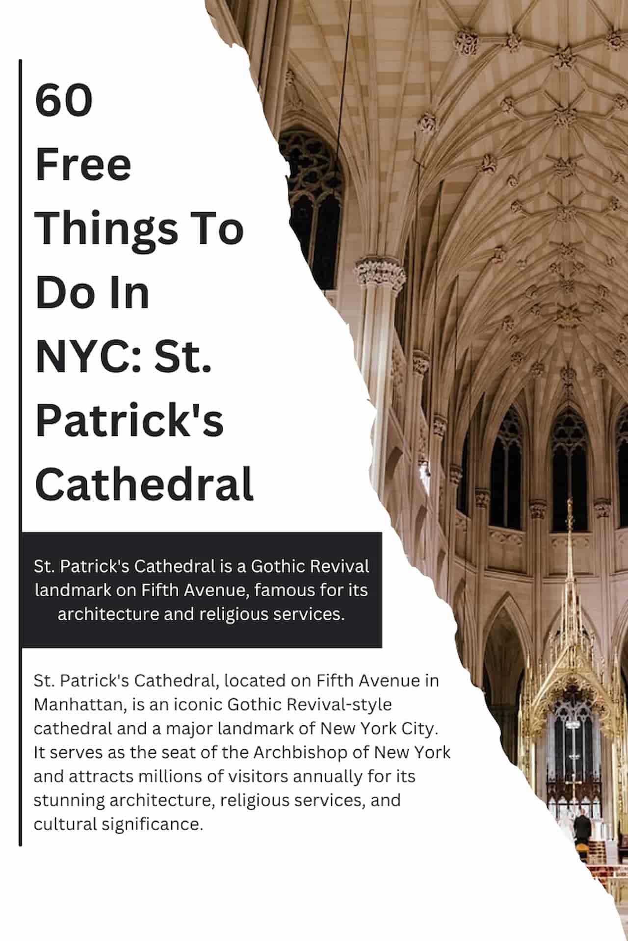 60 Free Things To Do In NYC St. Patricks Cathedral
