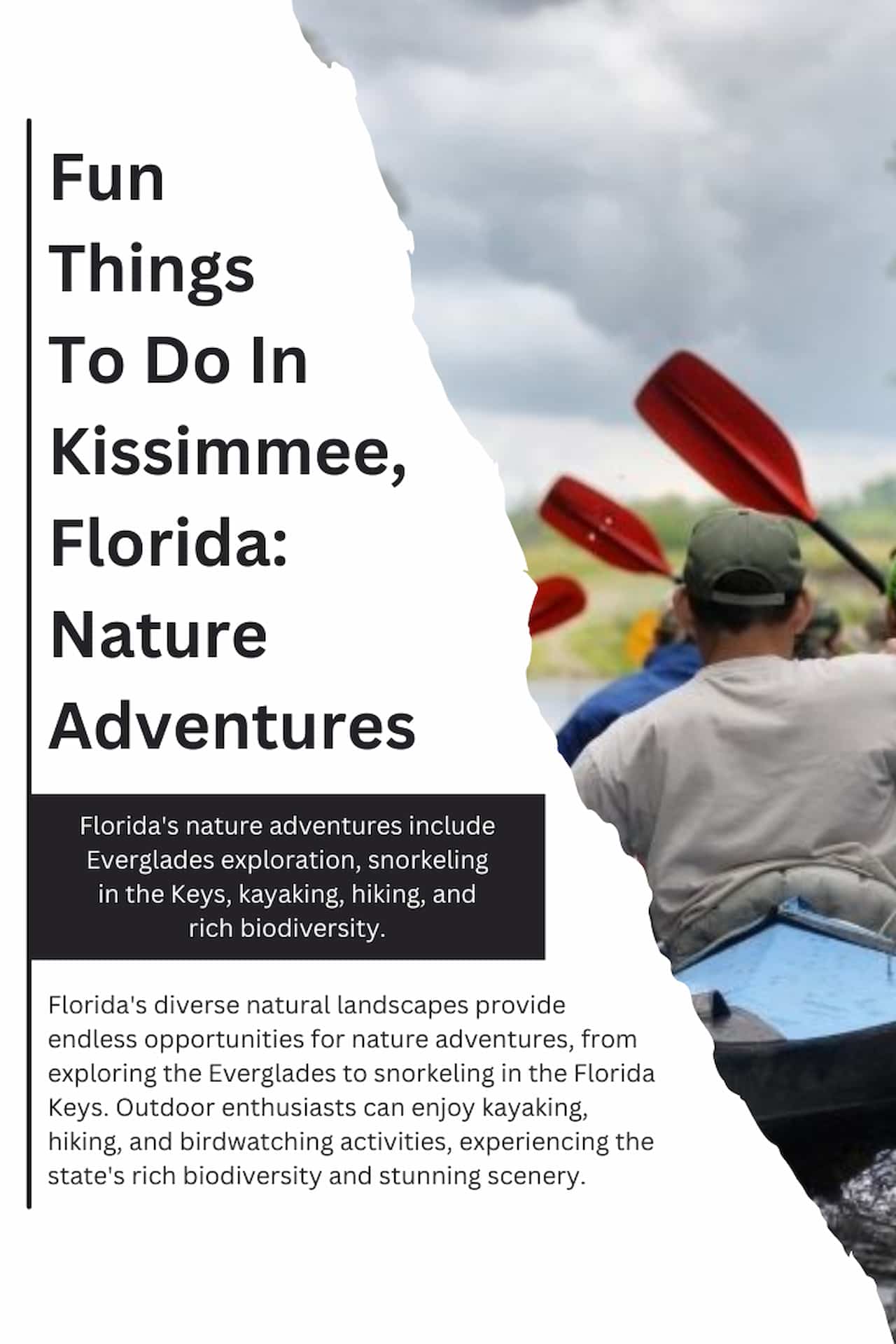 Fun Things to Do in Kissimmee Florida Nature Adventures