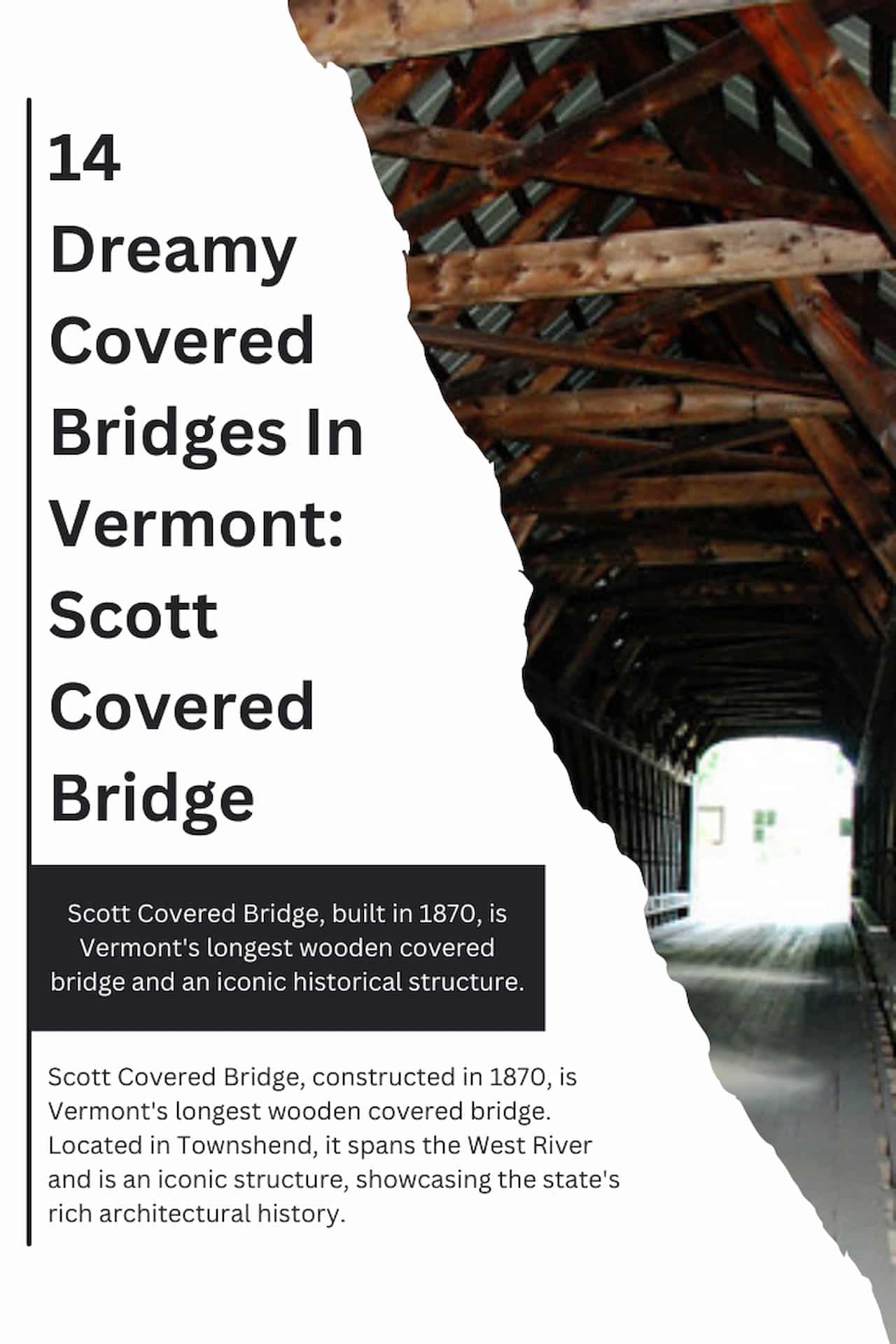 14 Dreamy Covered Bridges In Vermont Scott Covered Bridge