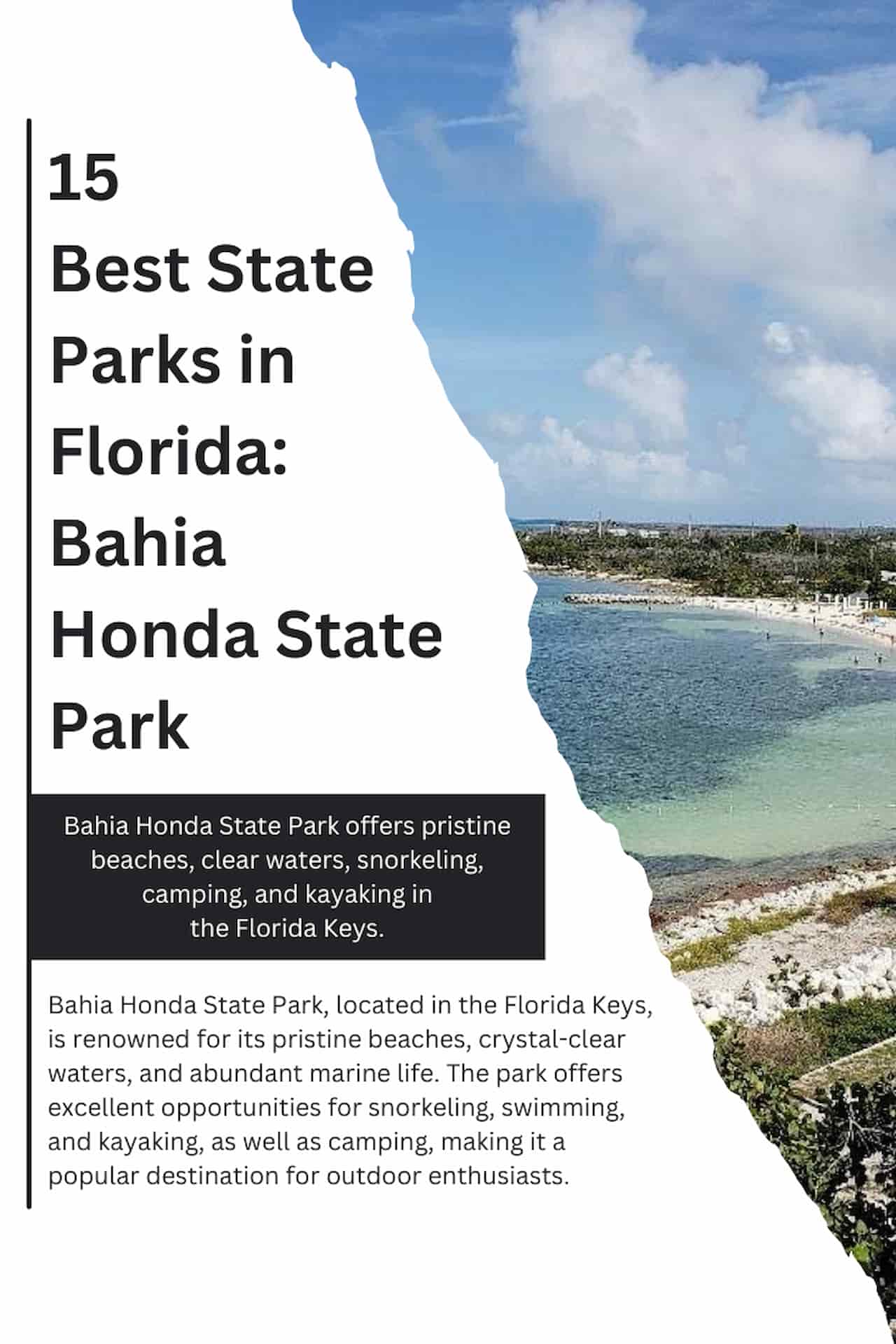 15 Best State Parks in Florida Bahia Honda State Park
