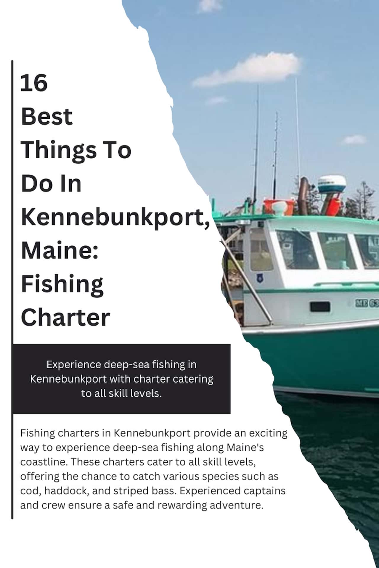16 Best Things To Do In Kennebunkport Maine Fishing Charter