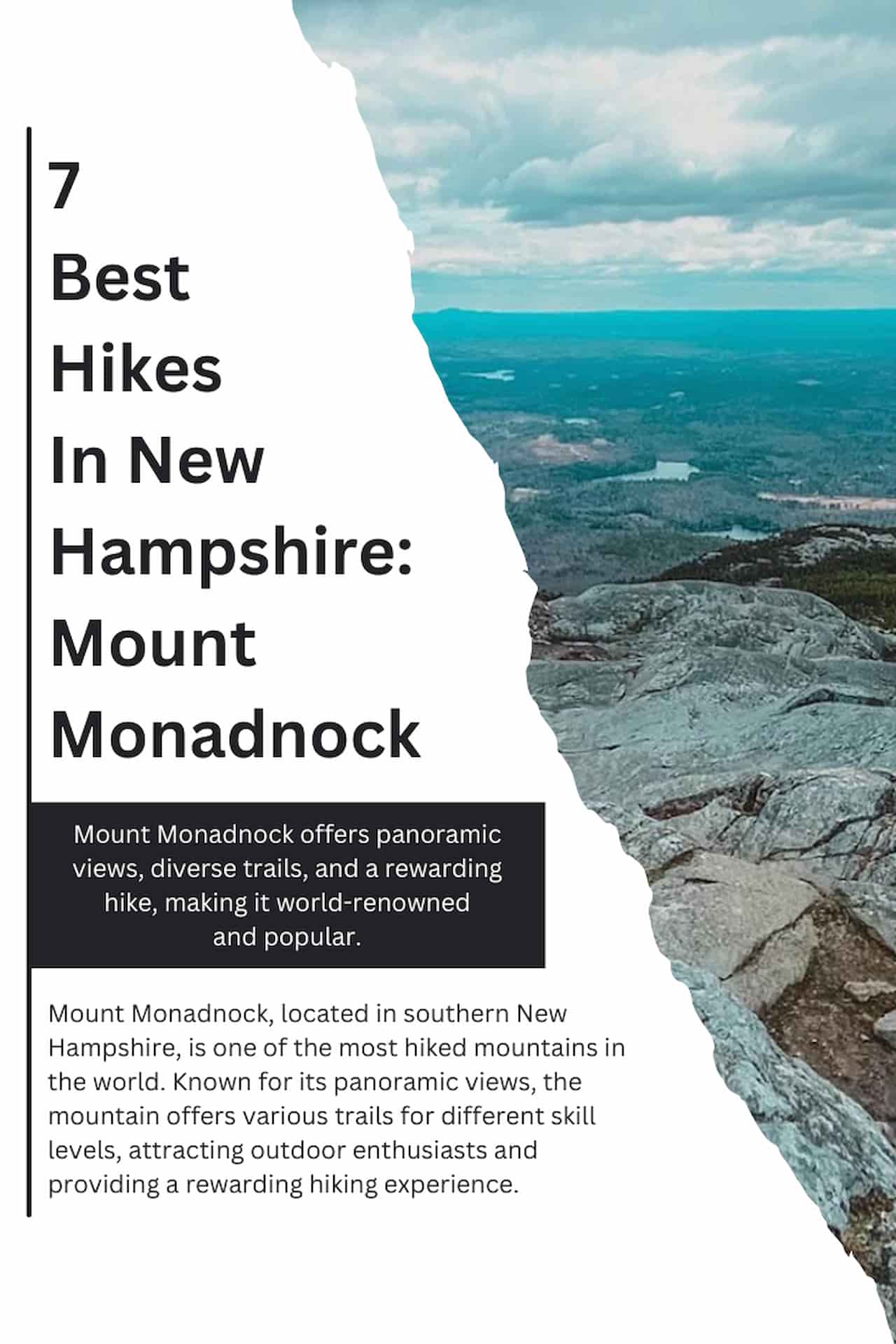 7 Best Hikes In New Hampshire Mount Monadnock
