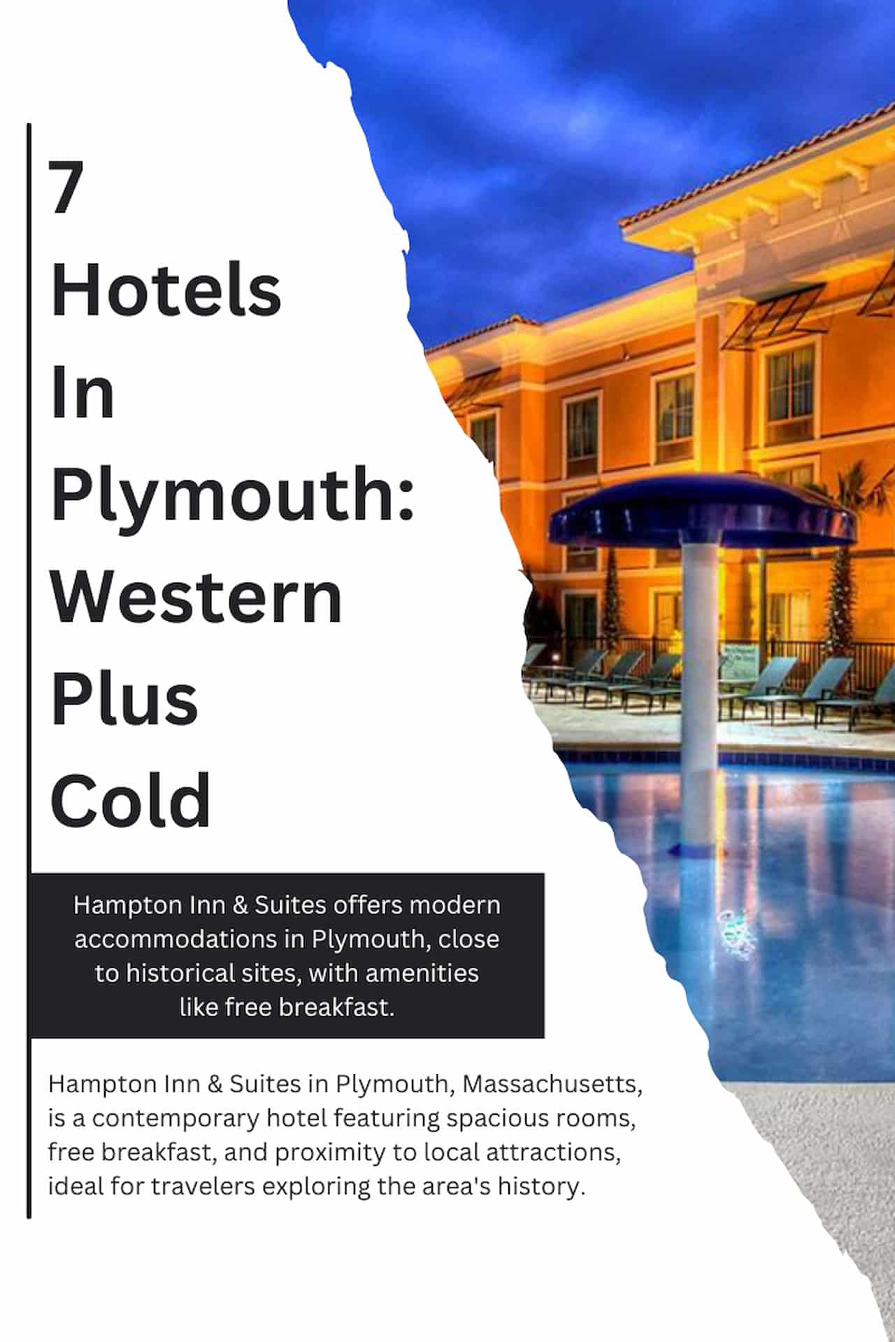 7 Hotels In Plymouth Hampton Inn Suites
