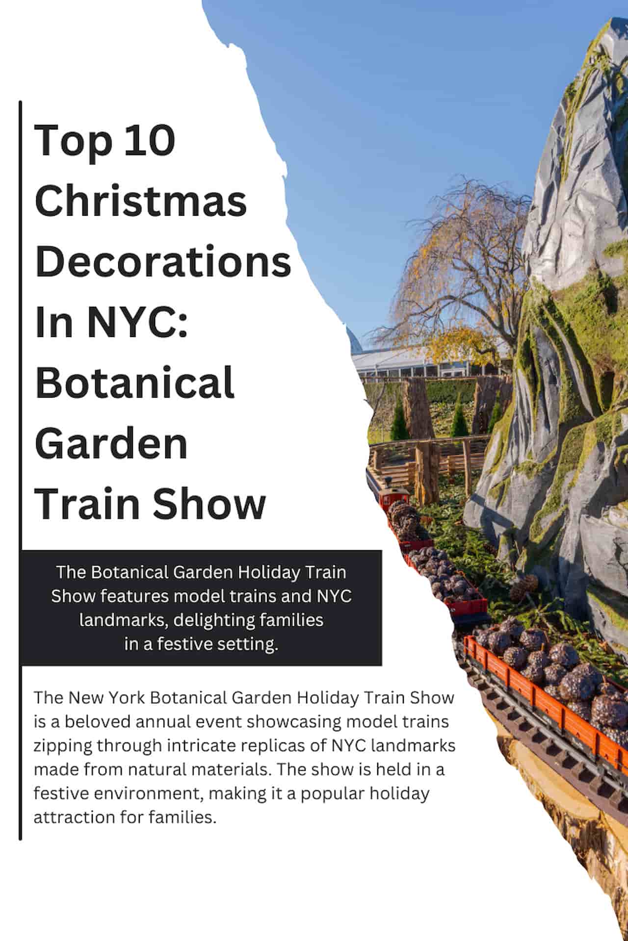 Top 10 Christmas Decorations In NYC Train Show